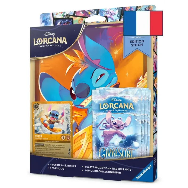 Coffret Démarrage Disney Lorcana – Givresort – Stitch – Chapitre 11 – Français