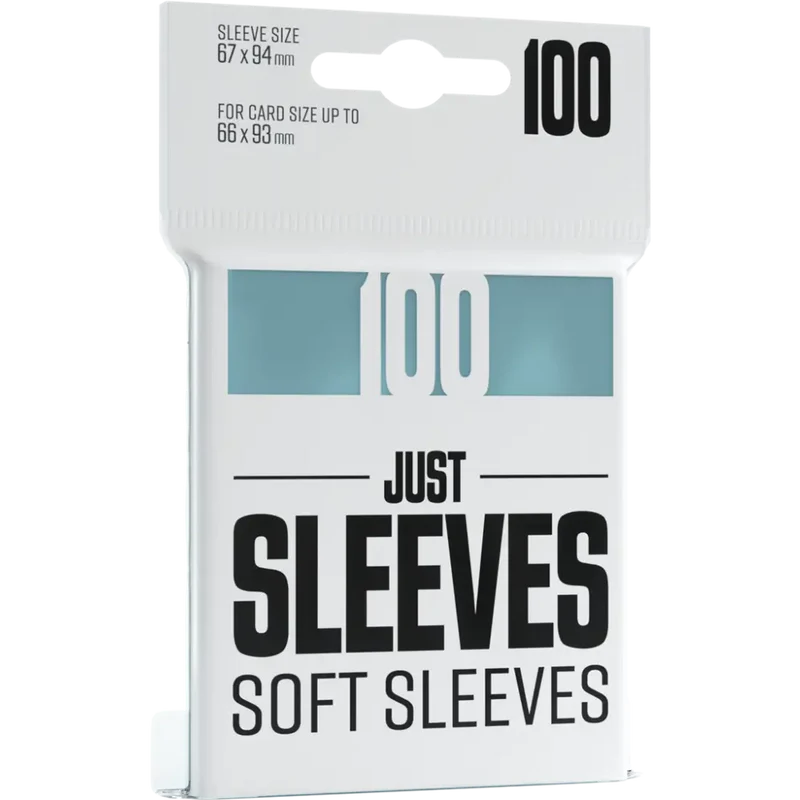 Gamegenic Just Sleeves – 100 Protège-cartes Souples – Format Standard TCG