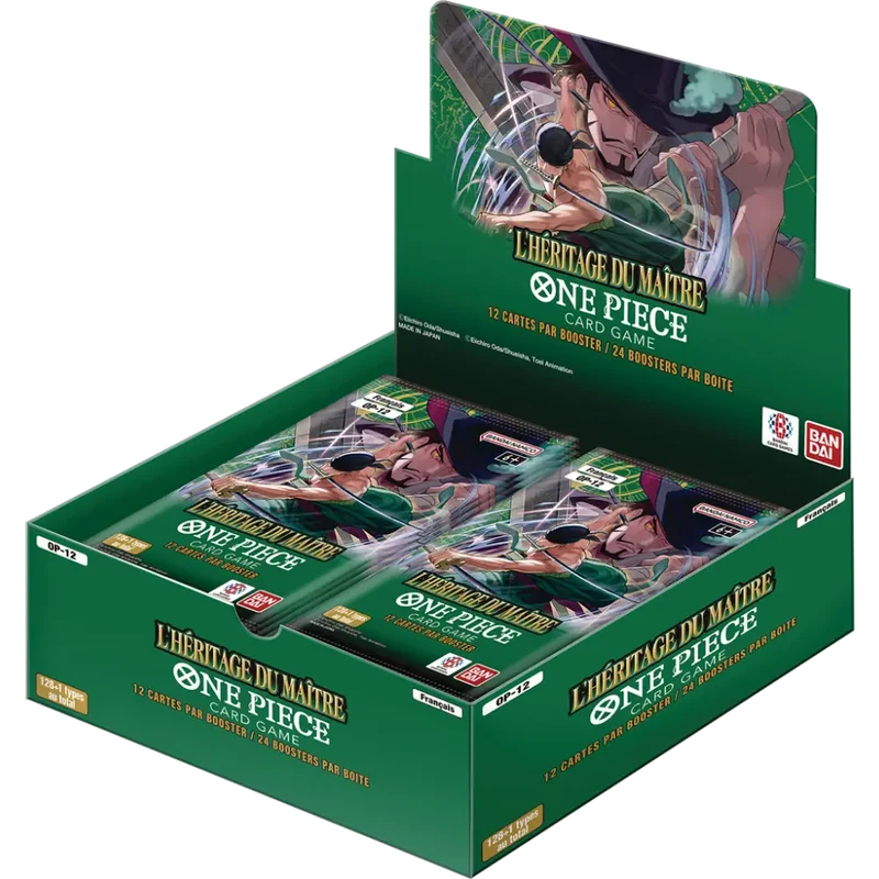 Display OP-12 – L’Héritage du Maître – One Piece Card Game (Français)