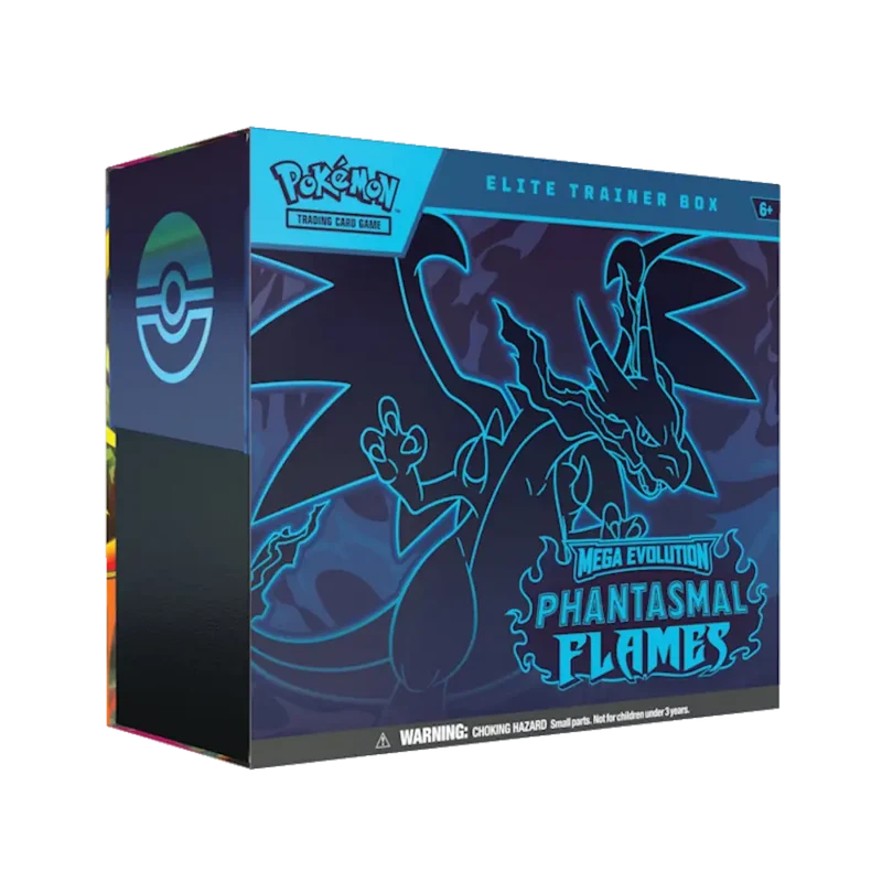 Elite Trainer Box Mega Evolution ME02: Phantasmal Flames ⚠️Version ANGLAISE