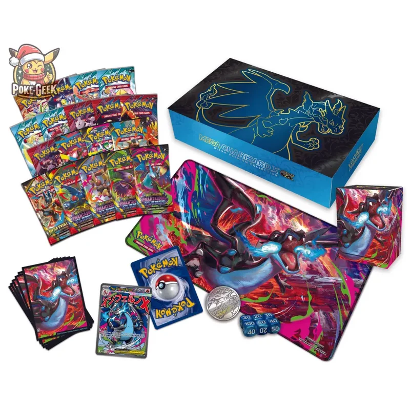 Collection Ultra-Premium Mega Charizard X ex – Phantasmal Flames (ANGLAIS)
