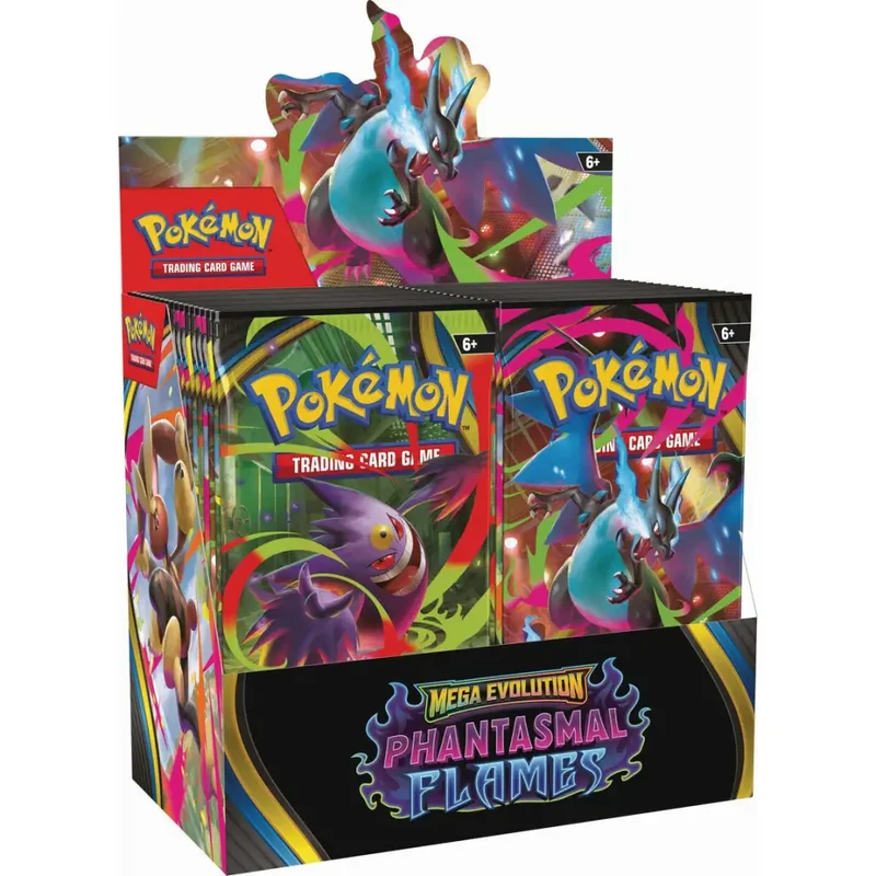 Pokémon TCG – Mega Evolution : Phantasmal Flames – Booster Display (ENGLISH)