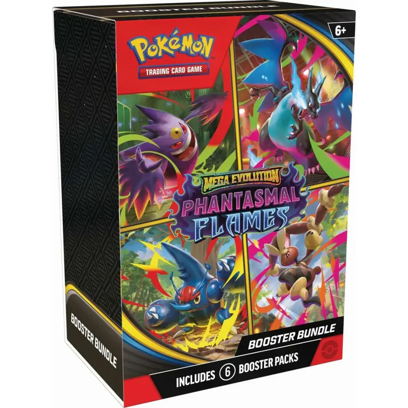 Pokémon TCG: Mega Evolution Phantasmal Flames - Booster Bundle ANGLAIS