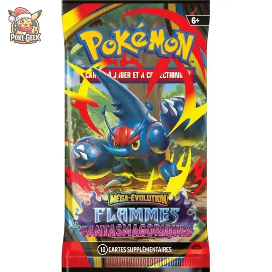 Pokémon - Booster 10 cartes ME02 : Flammes Fantasmagoriques (FR)