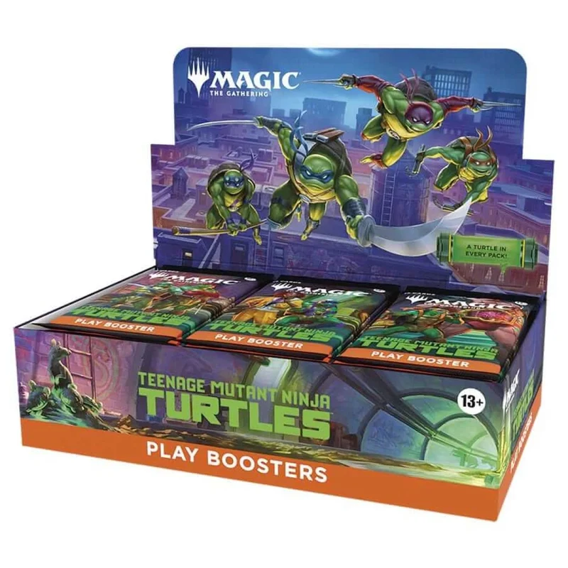 Magic: The Gathering – Teenage Mutant Ninja Turtles – Play Booster Display (30 Boosters) – Version Anglaise