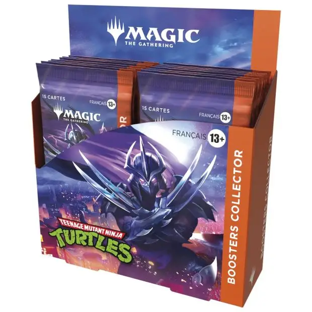 Magic: The Gathering – Tortues Ninja – Collector's Booster Display (12 Boosters) – Version Française