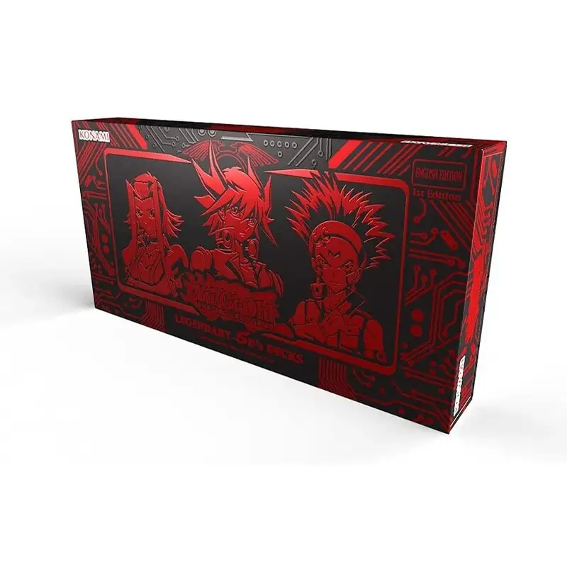 Yu-Gi-Oh! JCC – Legendary 5D’s Decks – Réédition 2024 – Coffret Officiel (FR)