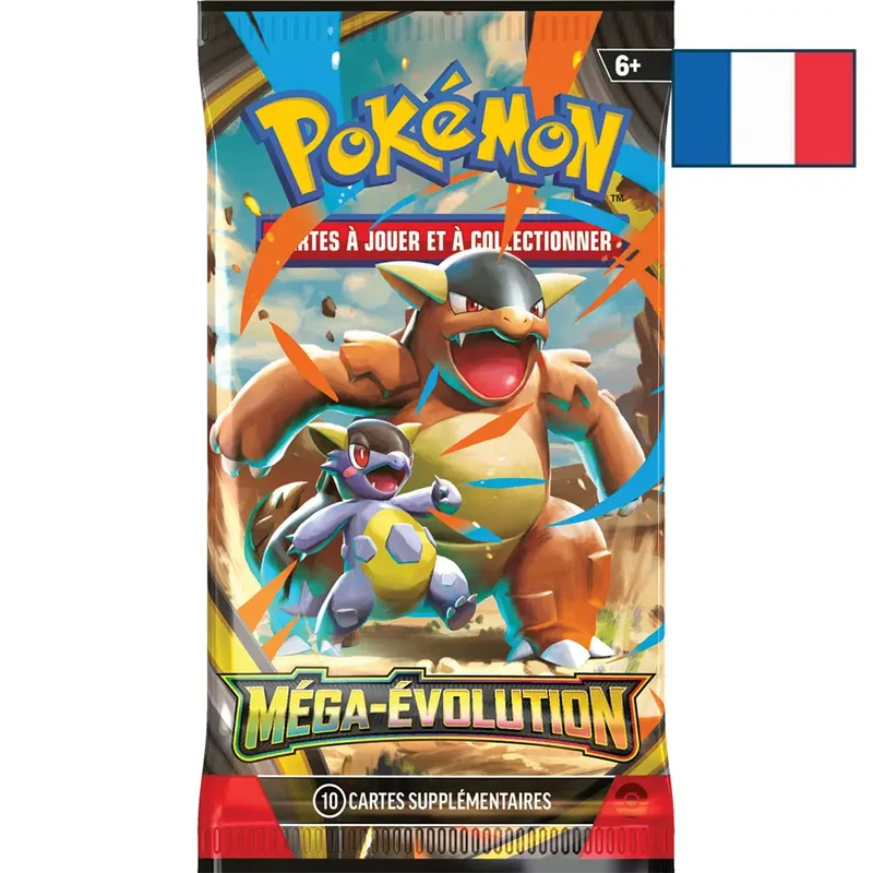 Pokémon – Booster ME01 : Méga-Évolution – 10 cartes – Français