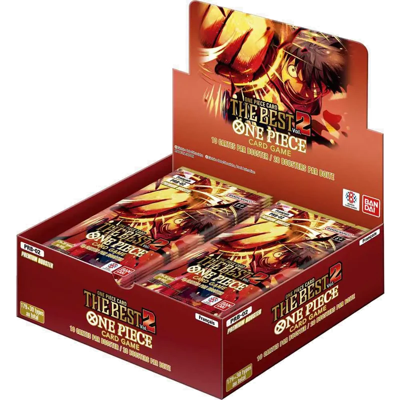Display One Piece Card Game PRB-02 The Best Vol.2 – Français