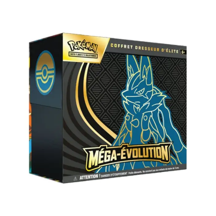 Pokémon – Coffret Dresseur d’Élite – ME01 Lucario ou Gardevoir – ETB (FR) MAX 1 / Personne