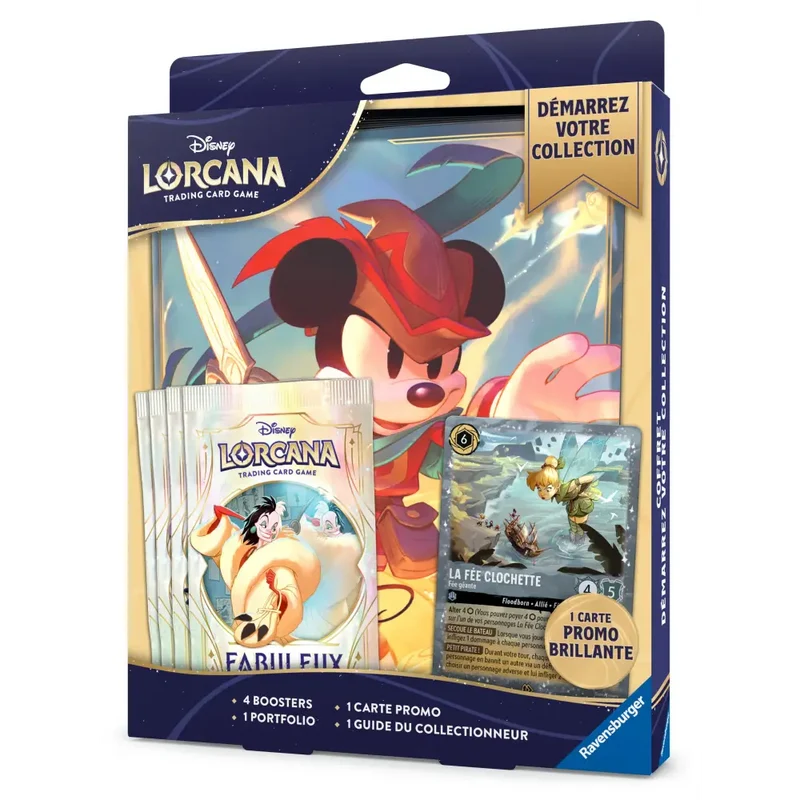 Disney Lorcana – Coffret Démarrez Votre Collection – Chapitre 9 Fabuleux – Français