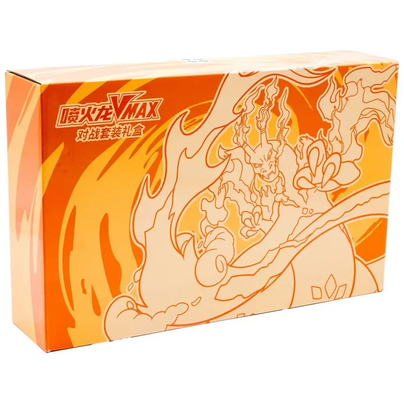 Coffret Collector Pokémon – Dracaufeu VMAX (Battle Set Gift Box – Édition Chinoise)