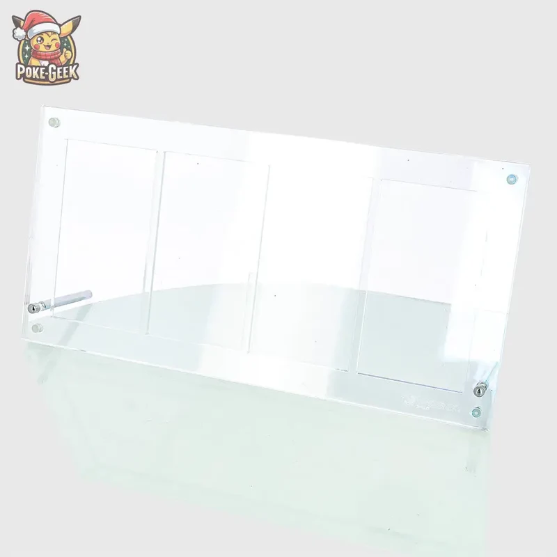 Phoenix Shield – Présentoir Acrylique 4-Slots – Boosters Pokémon