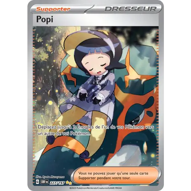 ISR - Pokemon - Flammes Obsidiennes - Popi 227/197
