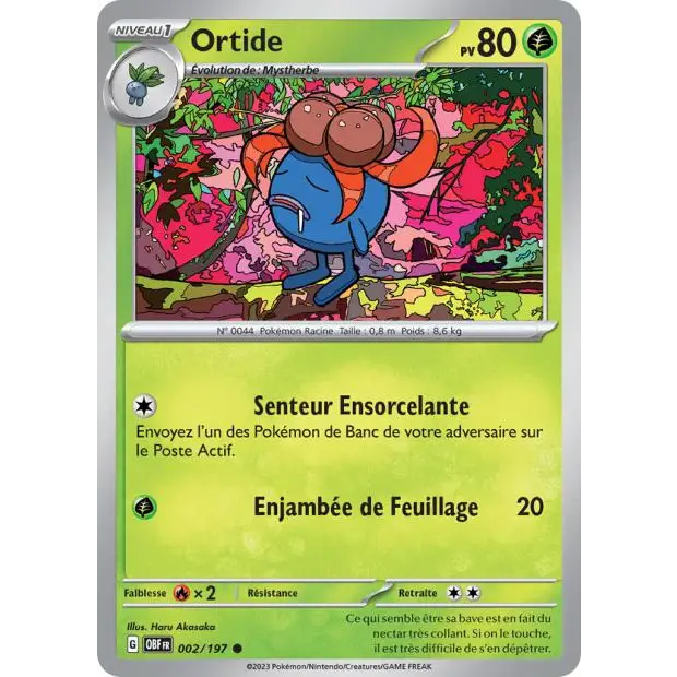 Commune - Pokemon - Flammes Obsidiennes - Ortide 2/197